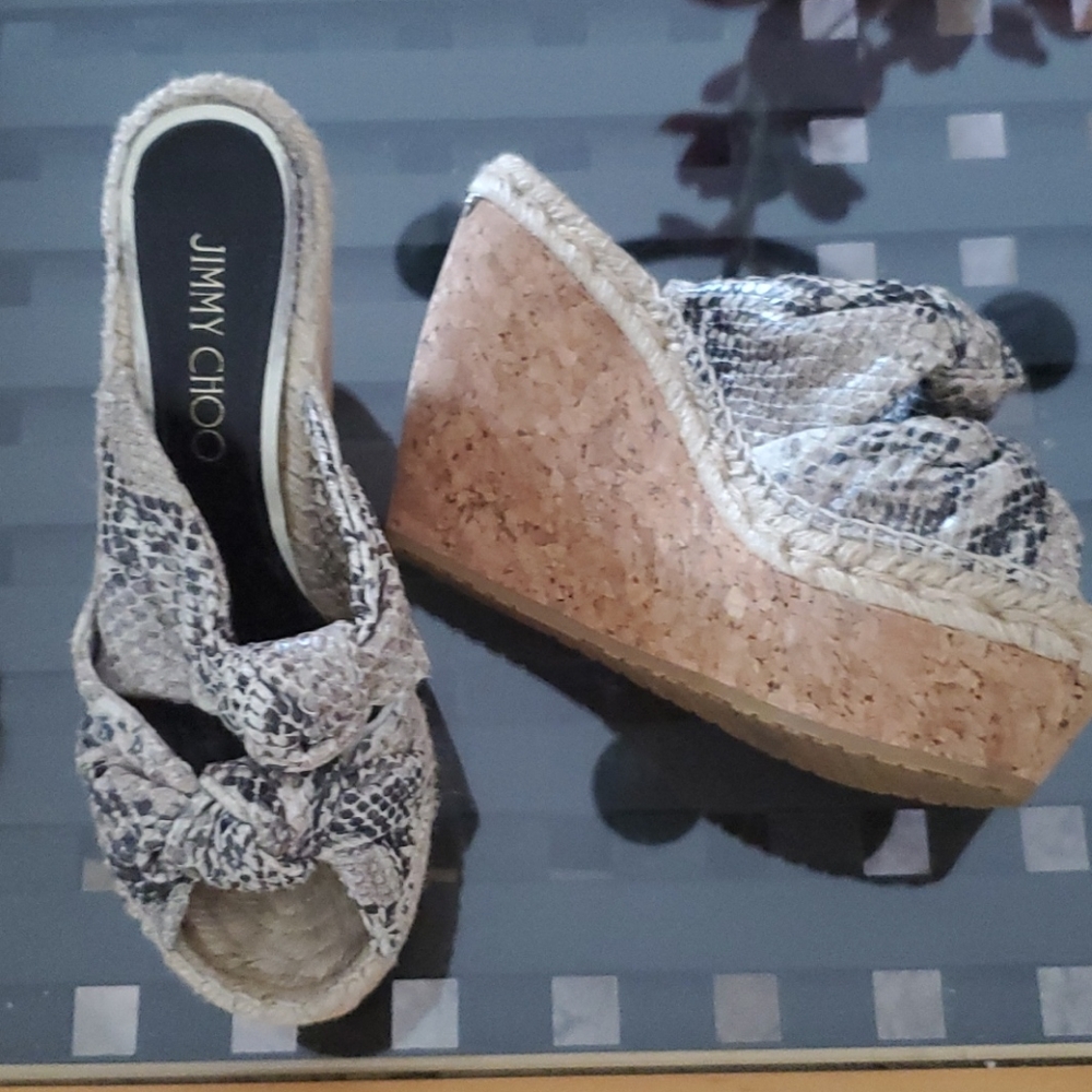 EUC Jimmy Choo Wedges